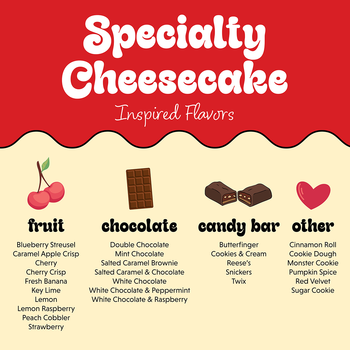 CheesecakeFlavors